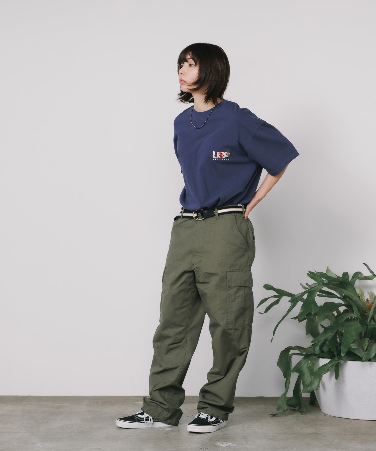 orSlow / VINTAGE FIT 6 POCKET CARGO PANTS GREEN /カーゴパンツ