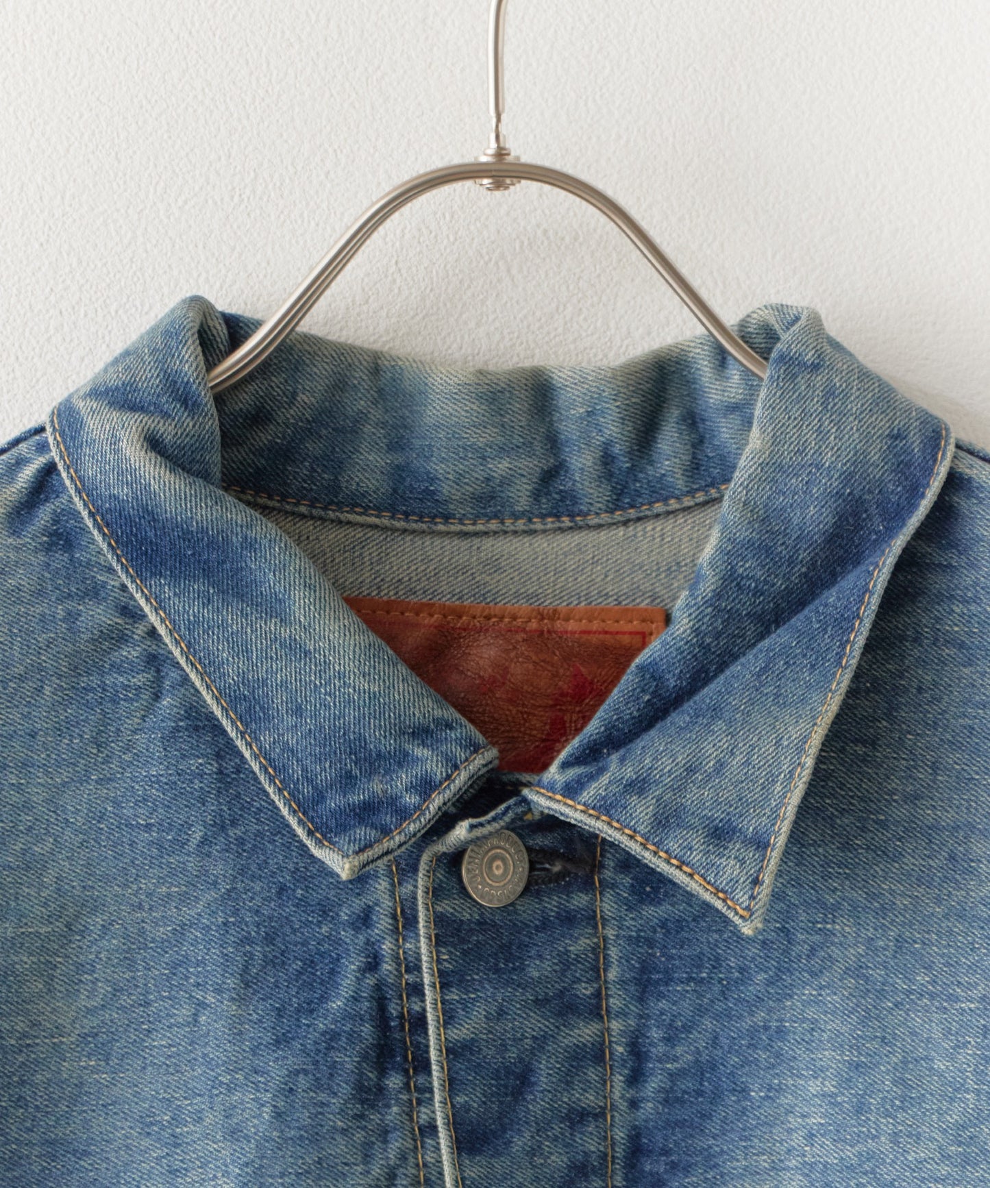 orslow / TYPE1 40'S PLEATED FRONT BLOUSE USED WASH