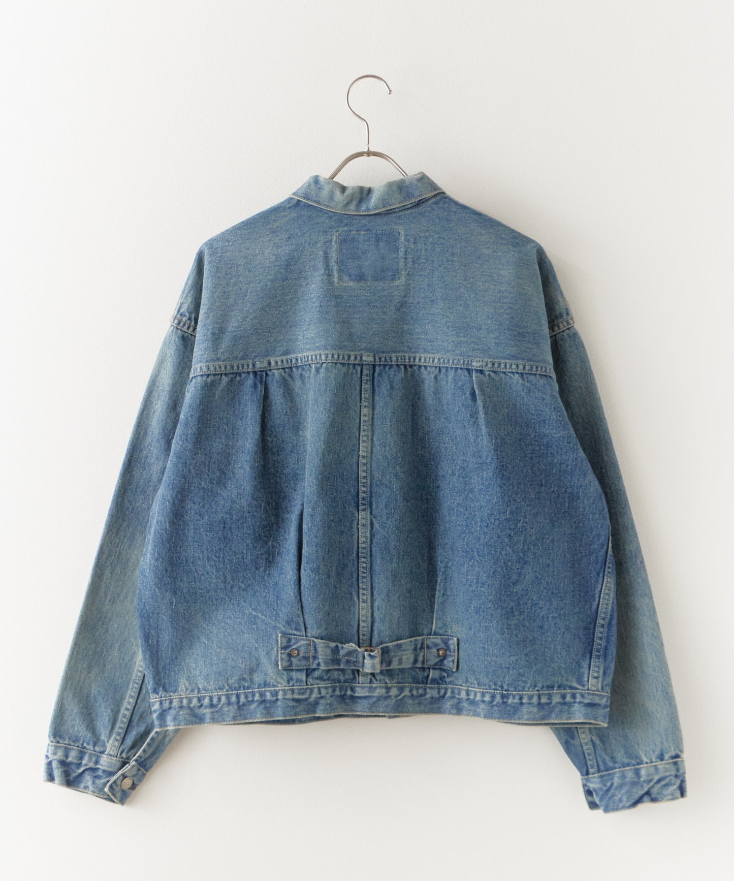 orslow / TYPE1 40'S PLEATED FRONT BLOUSE USED WASH