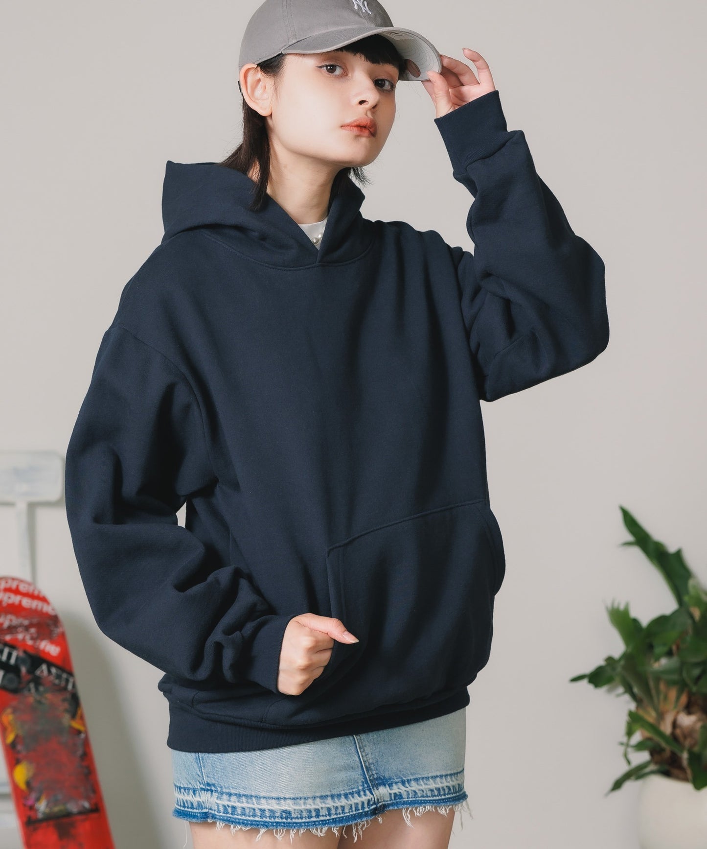 Los Angeles Apparel/ロサンゼルスアパレル 14oz L/S HEAVY FLEECE HOOD PO HF09