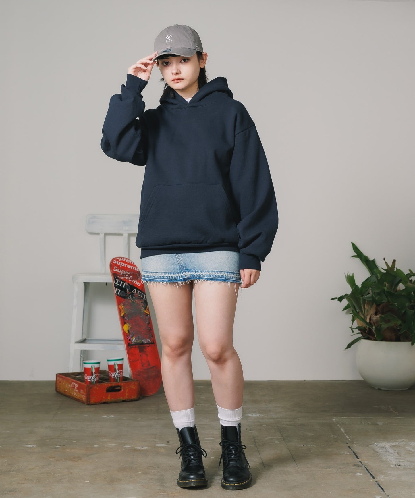 Los Angeles Apparel/ロサンゼルスアパレル 14oz L/S HEAVY FLEECE HOOD PO HF09