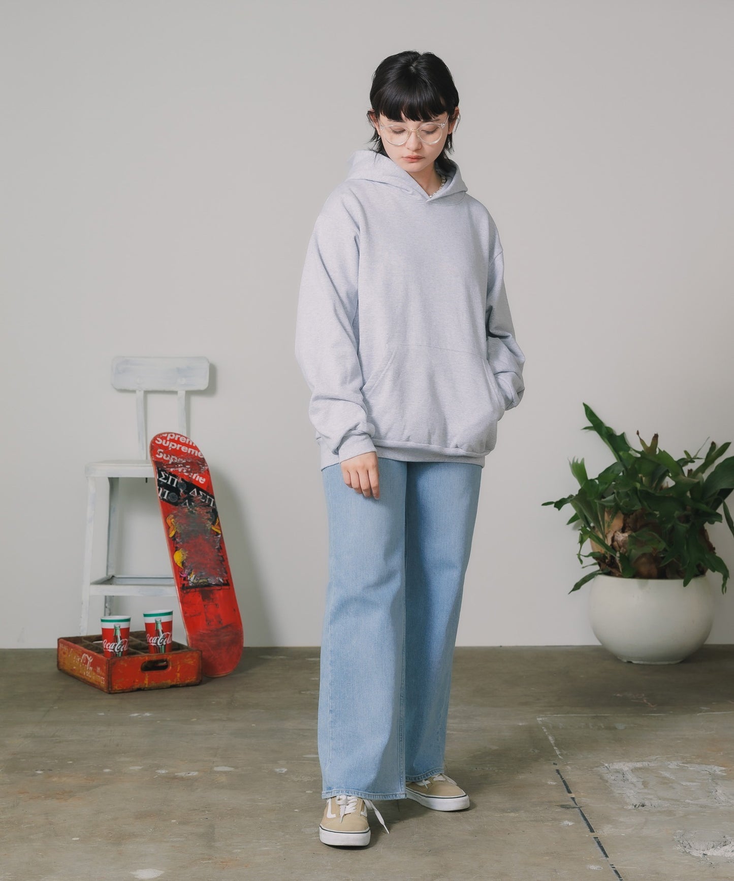 Los Angeles Apparel/ロサンゼルスアパレル 14oz L/S HEAVY FLEECE HOOD PO HF09