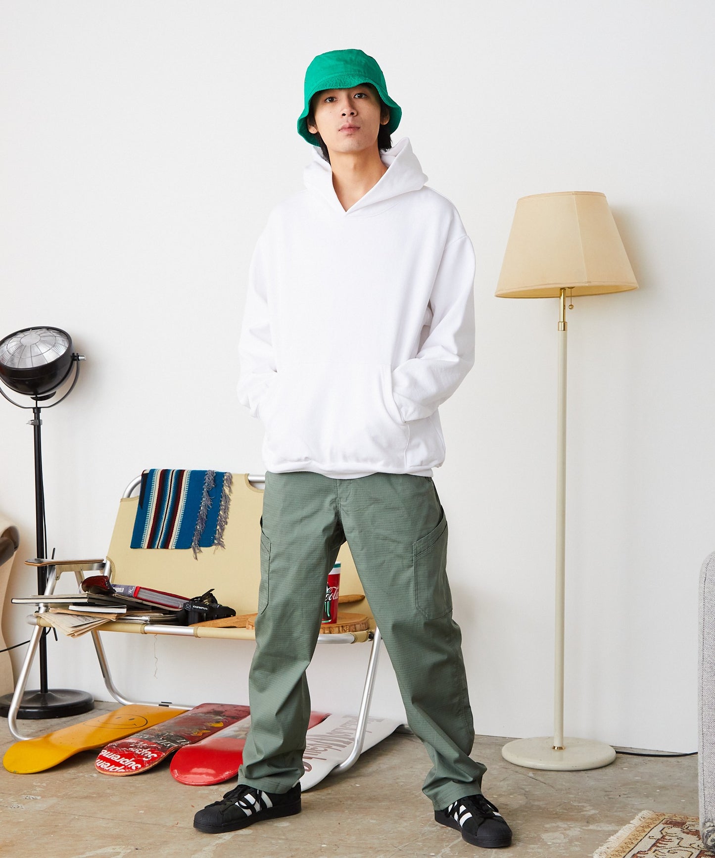 Los Angeles Apparel/ロサンゼルスアパレル 14oz L/S HEAVY FLEECE HOOD PO HF09