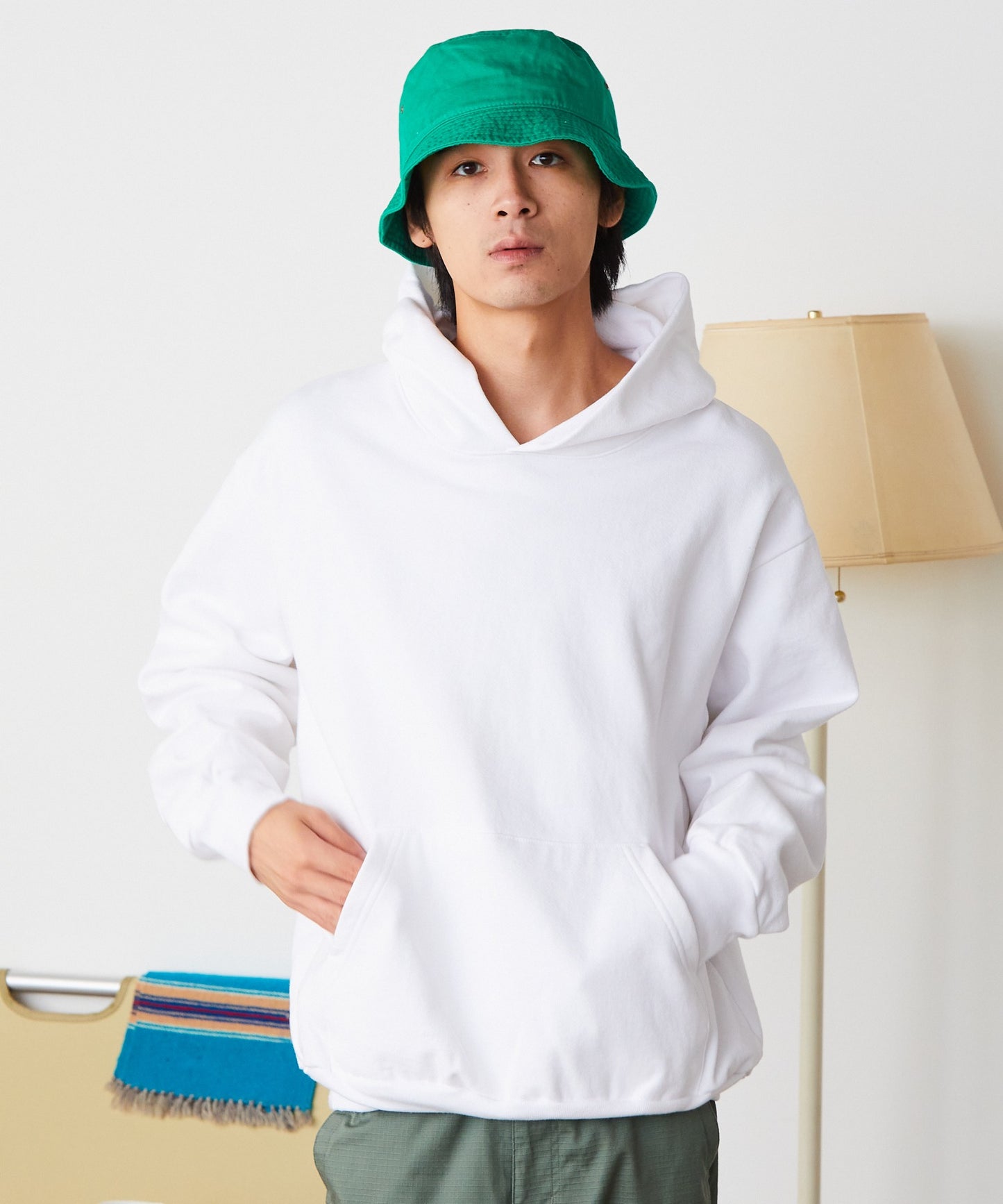 Los Angeles Apparel/ロサンゼルスアパレル 14oz L/S HEAVY FLEECE HOOD PO HF09