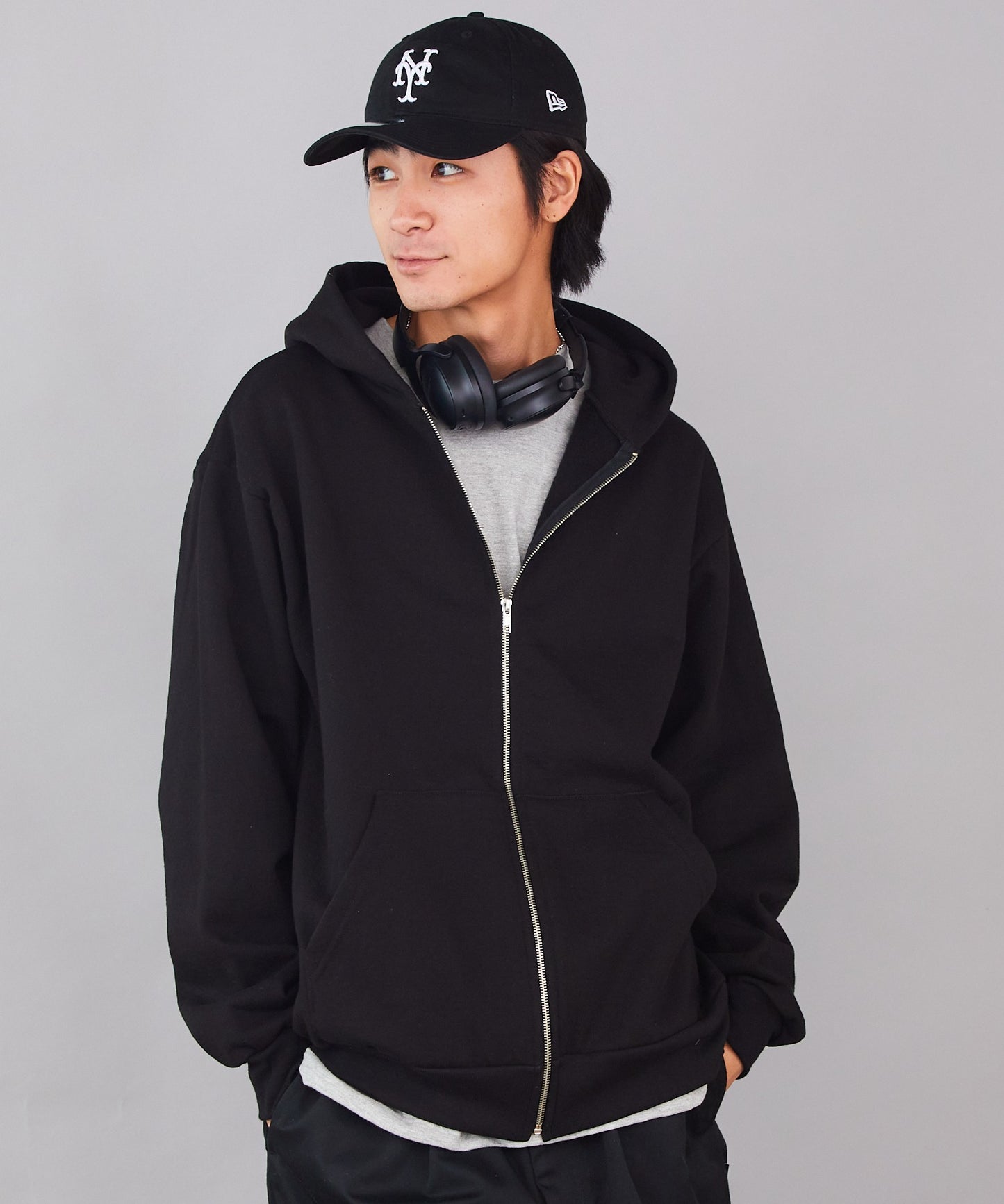 Los Angeles Apparel/ロサンゼルスアパレル 14OZ. HEAVY FLEECE ZIP UP HOODED SWEATSHIRT