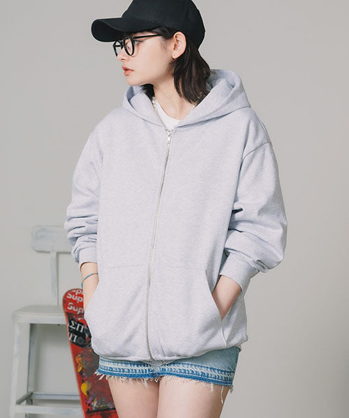 Los Angeles Apparel/ロサンゼルスアパレル 14OZ. HEAVY FLEECE ZIP UP HOODED SWEATSHIRT