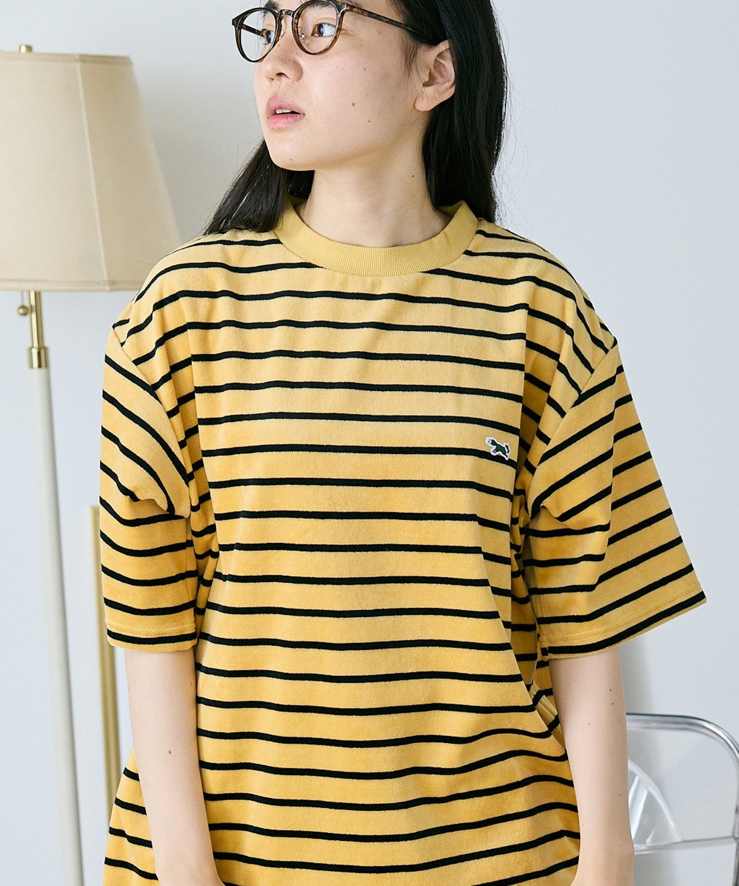 PENNEYS / THE FOX MULTI VELOUR BORDER T Tシャツ