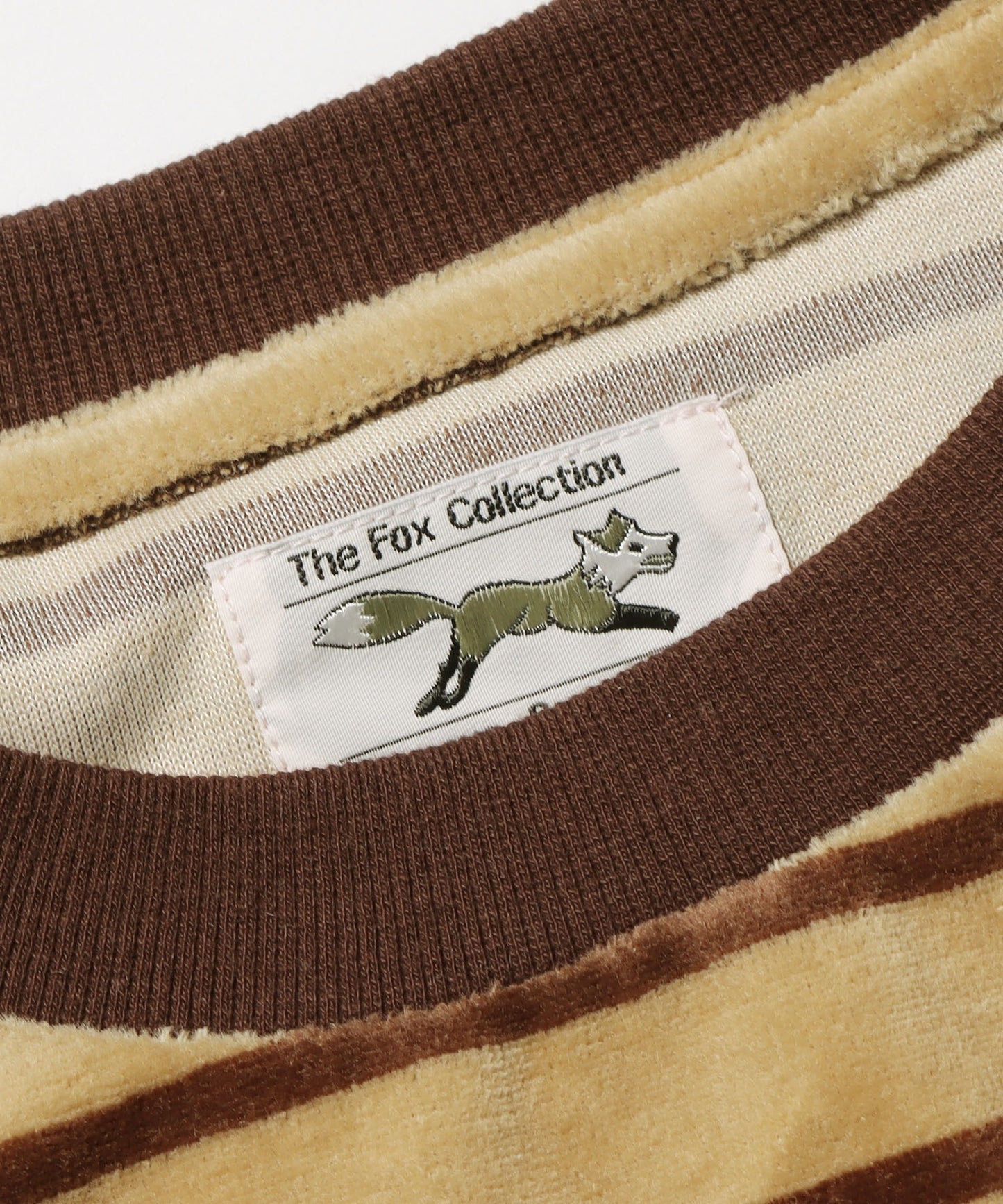 PENNEYS / THE FOX MULTI VELOUR BORDER T Tシャツ