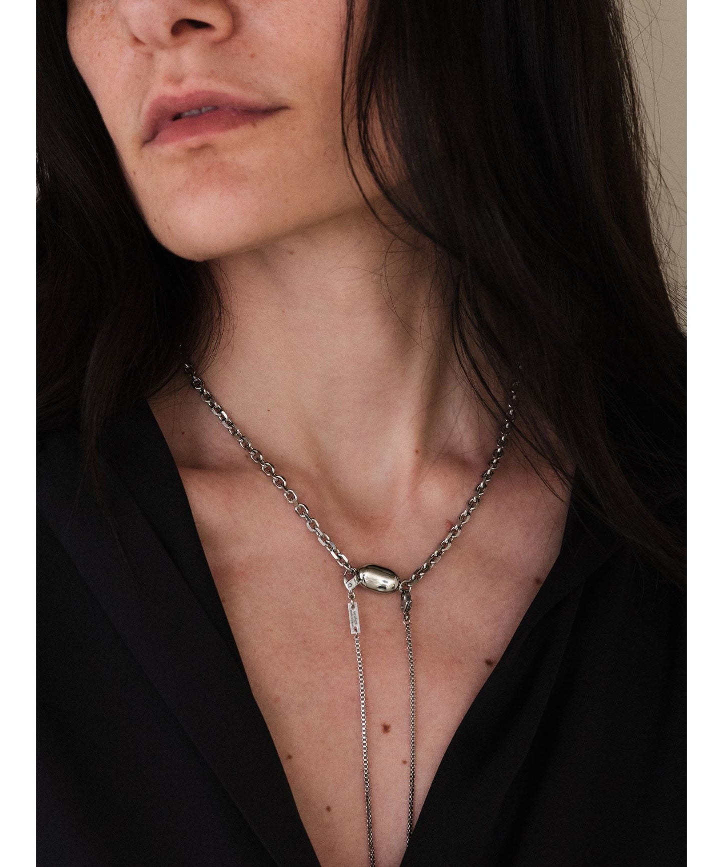 ucalypt/ユーカリプト ABSTRACT LINK CHAIN NECKLACE