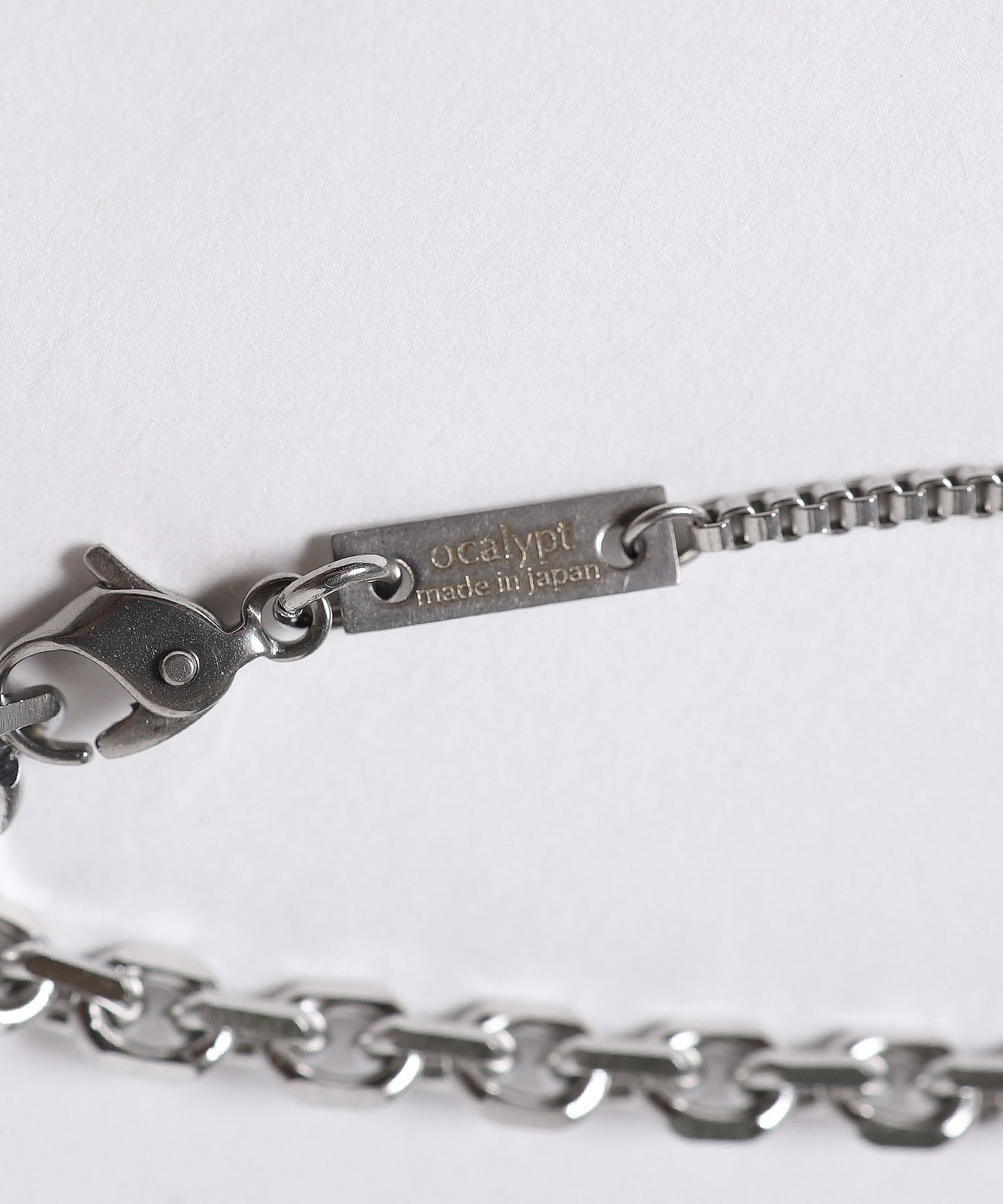 ucalypt/ユーカリプト ABSTRACT LINK CHAIN NECKLACE