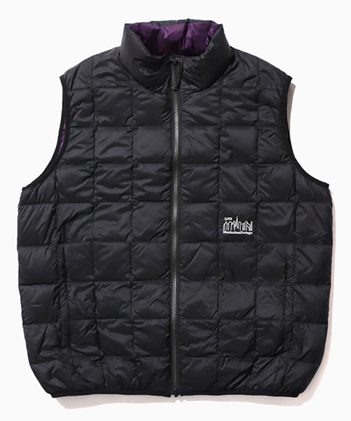 Manhattan Potage/マンハッタンポーテージ×TAION/タイオン REVERSIBLE HIGH MECK DOWN VEST