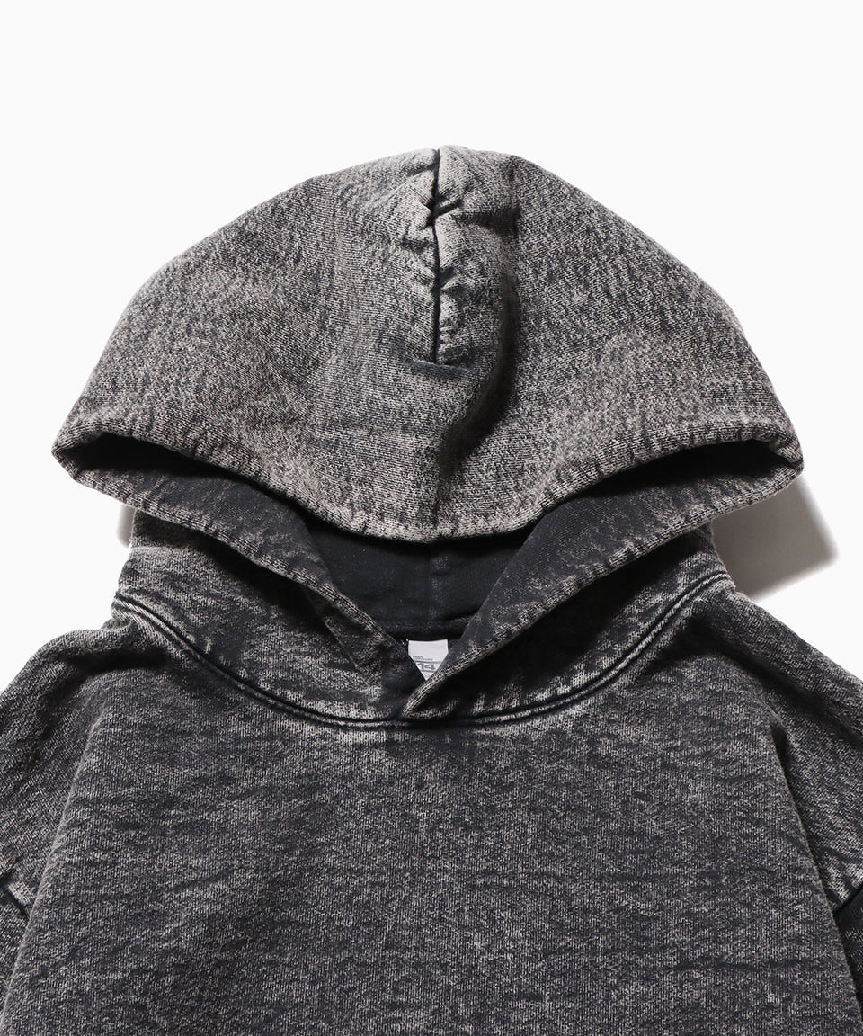Los Angeles Apparel/ロサンゼルスアパレル 14oz. Mineral Wash Heavy Fleece Hooded Pullover Sweatshirt
