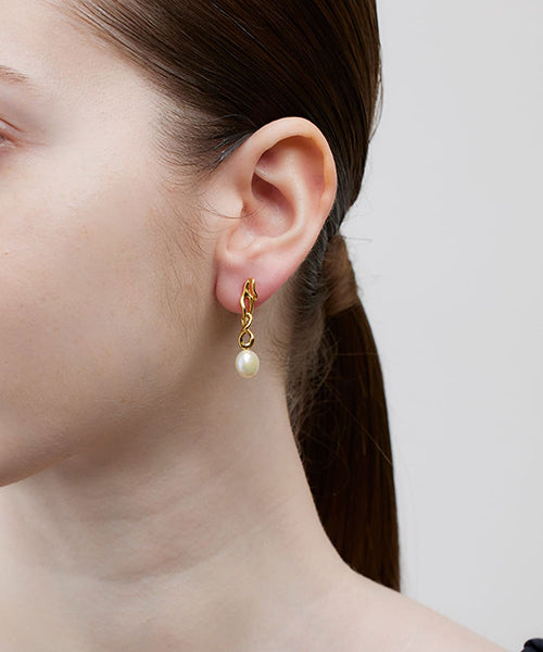 MARIA BLACK/マリアブラック Orion Pierced Earring gold