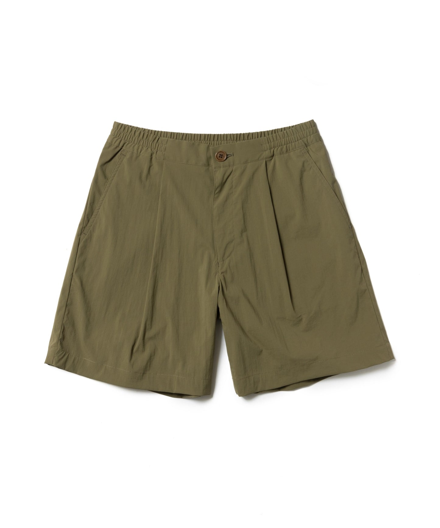MR.OLIVE / STRETCH WASHABLE NYLON / ONE TACK SHORTS