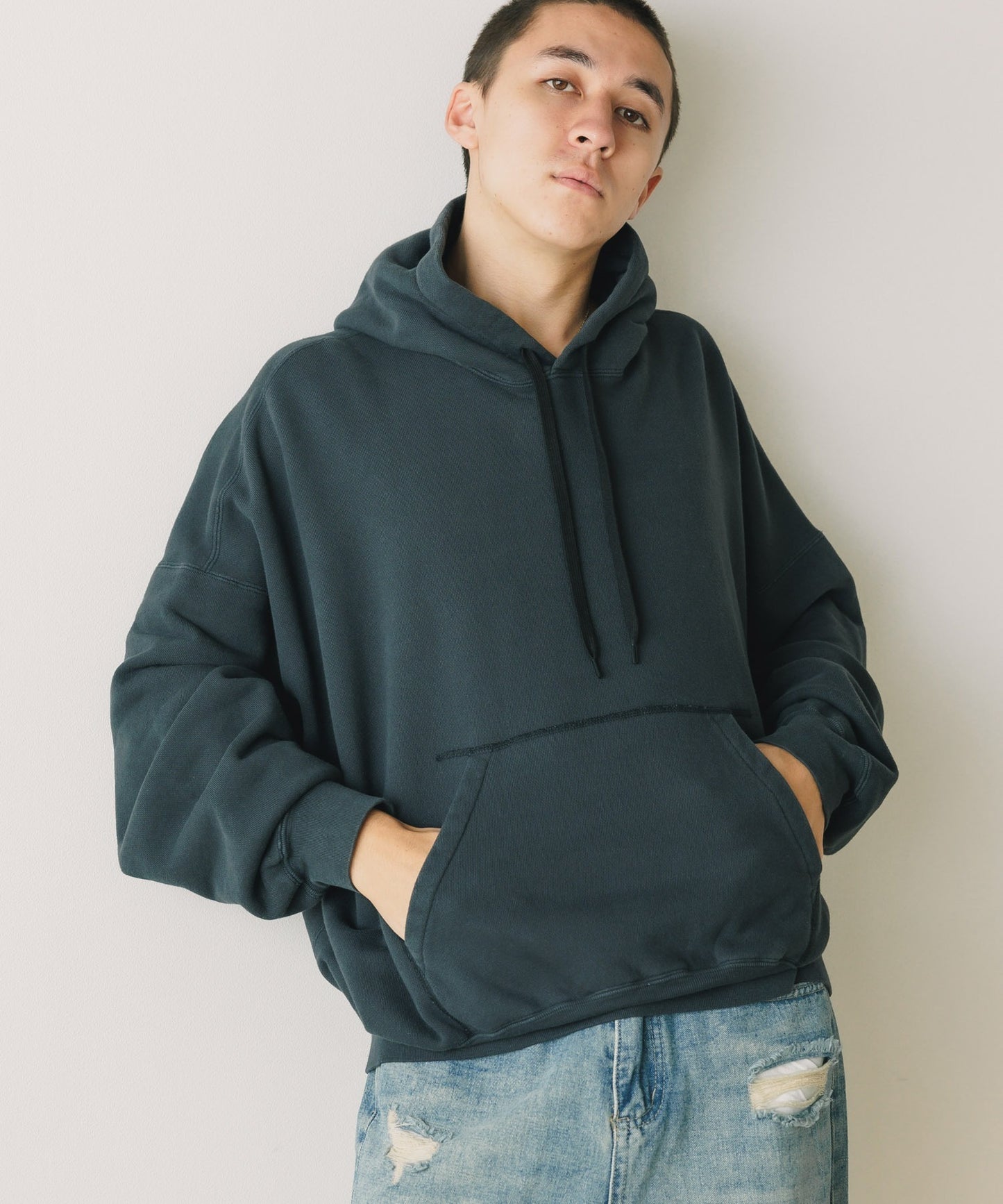 REMI RELIEF / ROOPTOKYO別注 SP加工 裏毛HOODIE