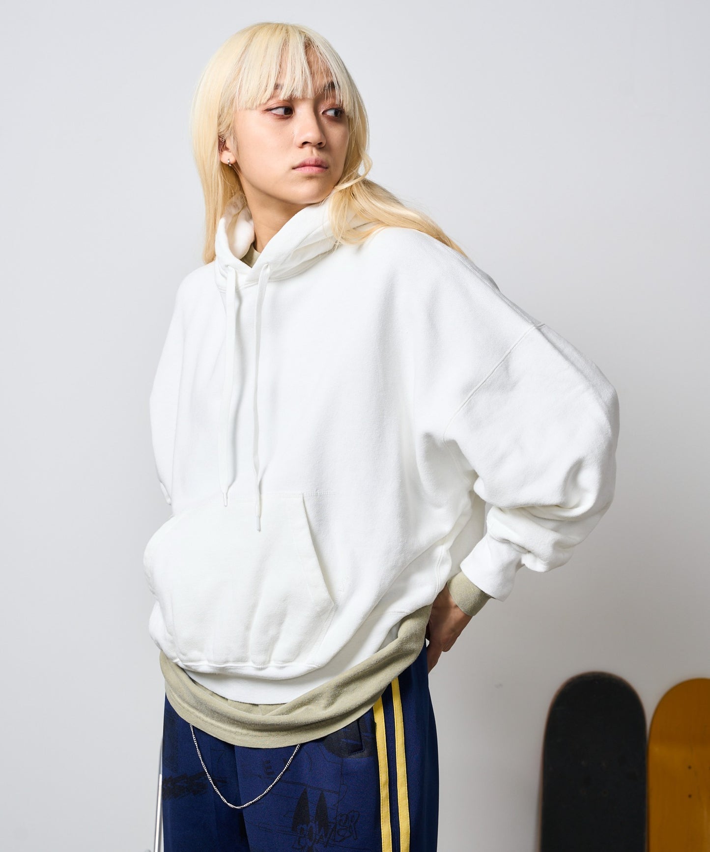 REMI RELIEF / ROOPTOKYO別注 SP加工 裏毛HOODIE