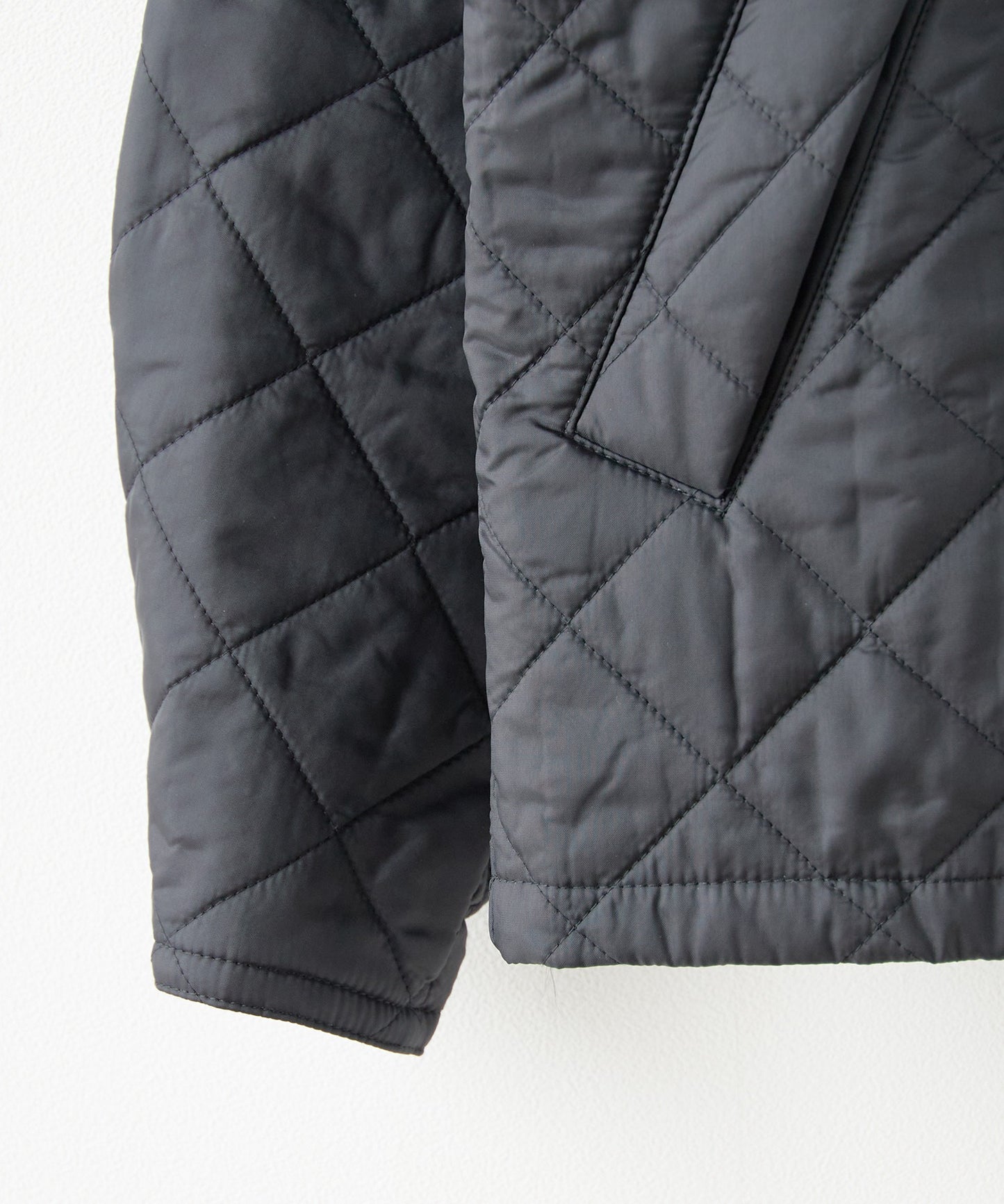 Barbour / os transport quilted jacket