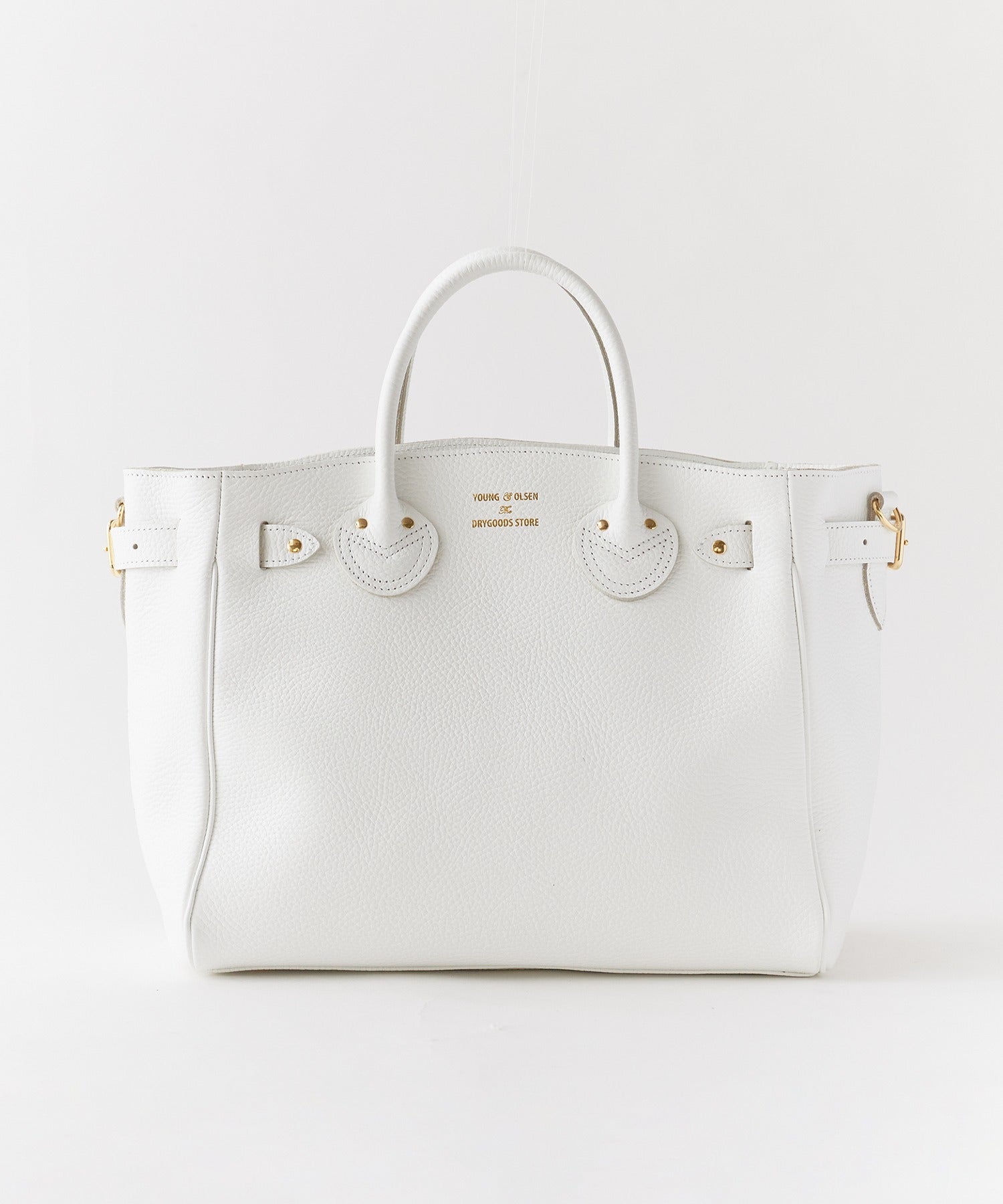 価格は安く / OLSEN & YOUNG EMBOSSED レザートート S TOTE BELTED LEATHER バッグ