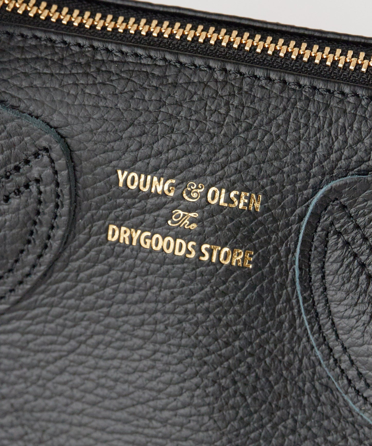 YOUNG & OLSEN / EMBOSSED LEATHER D BOSTON S