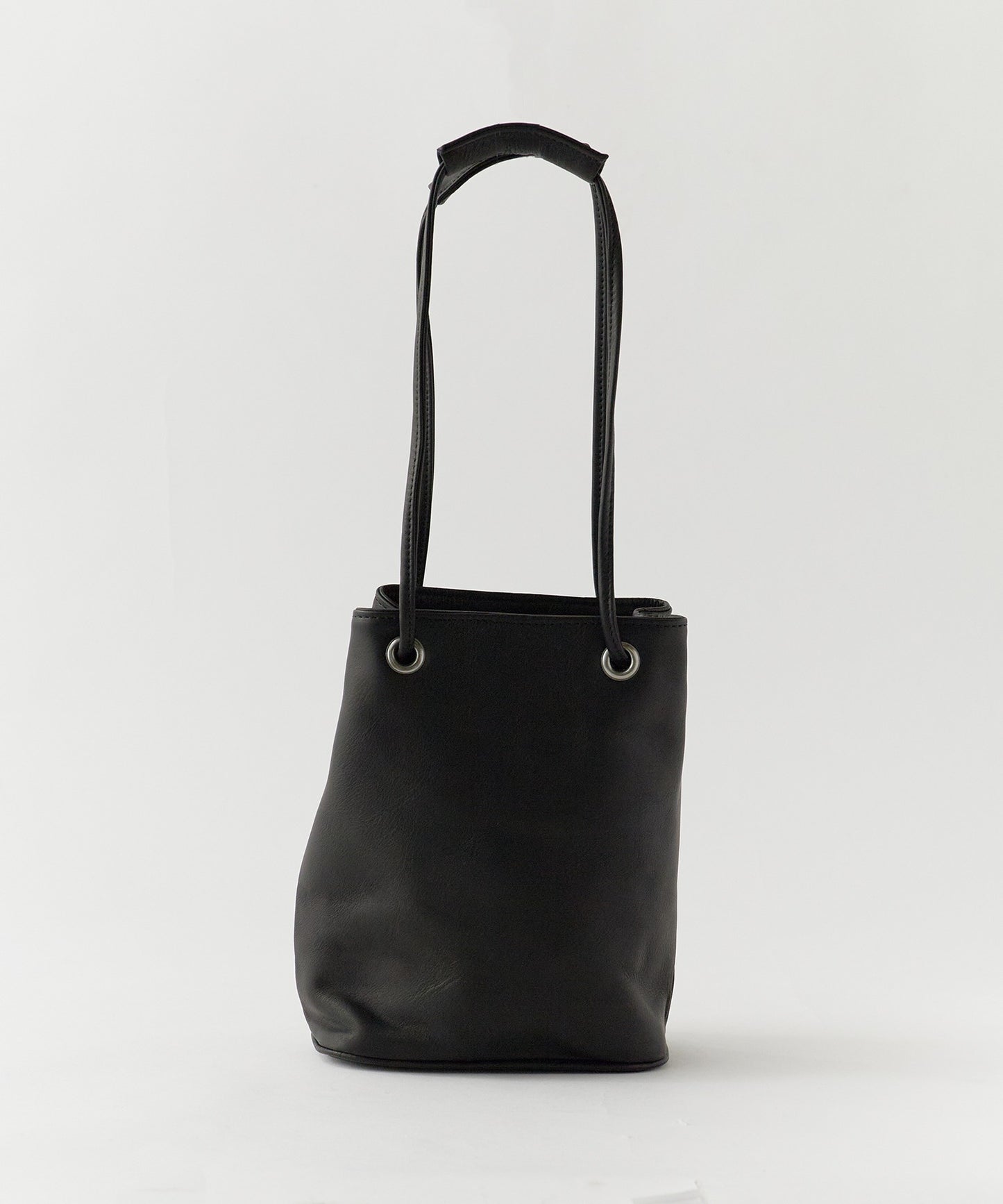 MR.OLIVE / IMPERMA-LEATHER 2WAY SMALL CYLINDER BAG