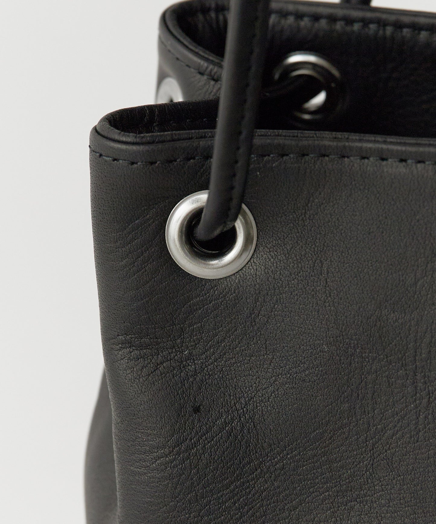 MR.OLIVE / IMPERMA-LEATHER 2WAY SMALL CYLINDER BAG