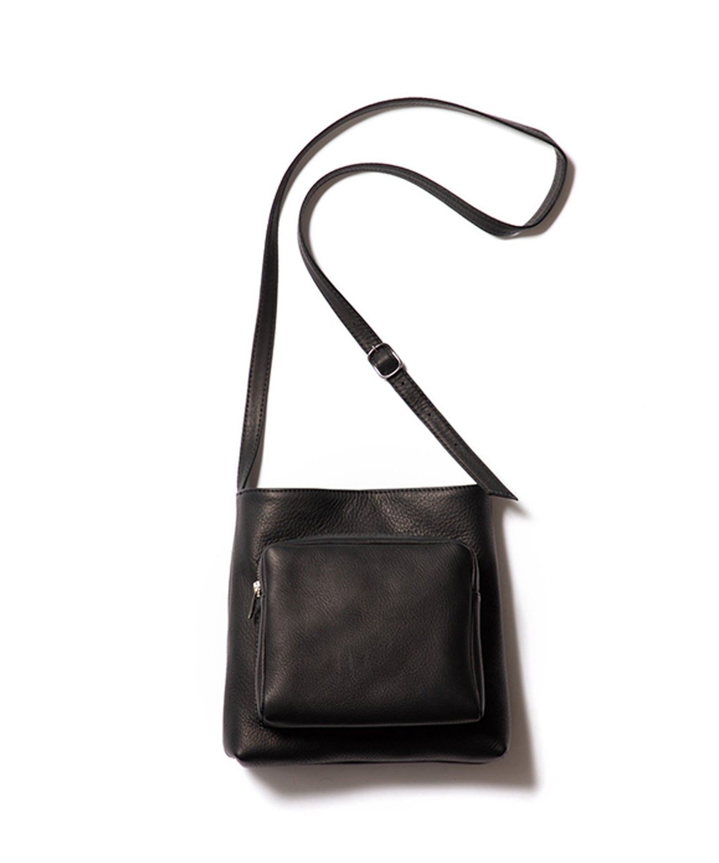 MR.OLIVE / IMPERMA-LEATHER/GUSSET POCKET COMPACT SHOULDER BAG ショルダーバッグ