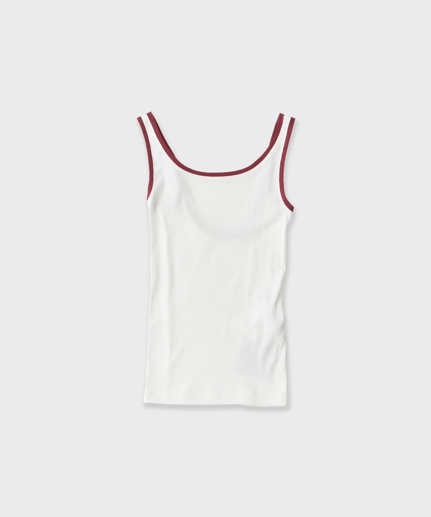 LE CIEL BLEU / Color Trimmed Tank Top タンクタップ