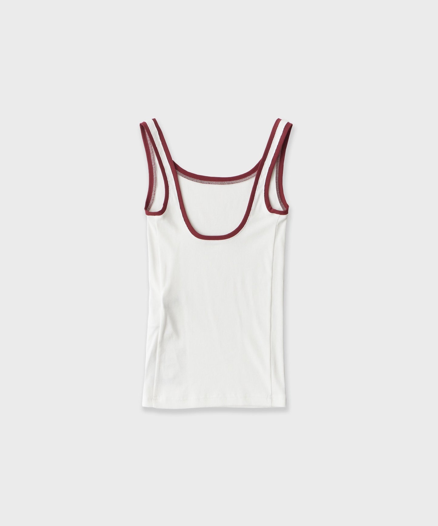 LE CIEL BLEU / Color Trimmed Tank Top タンクタップ