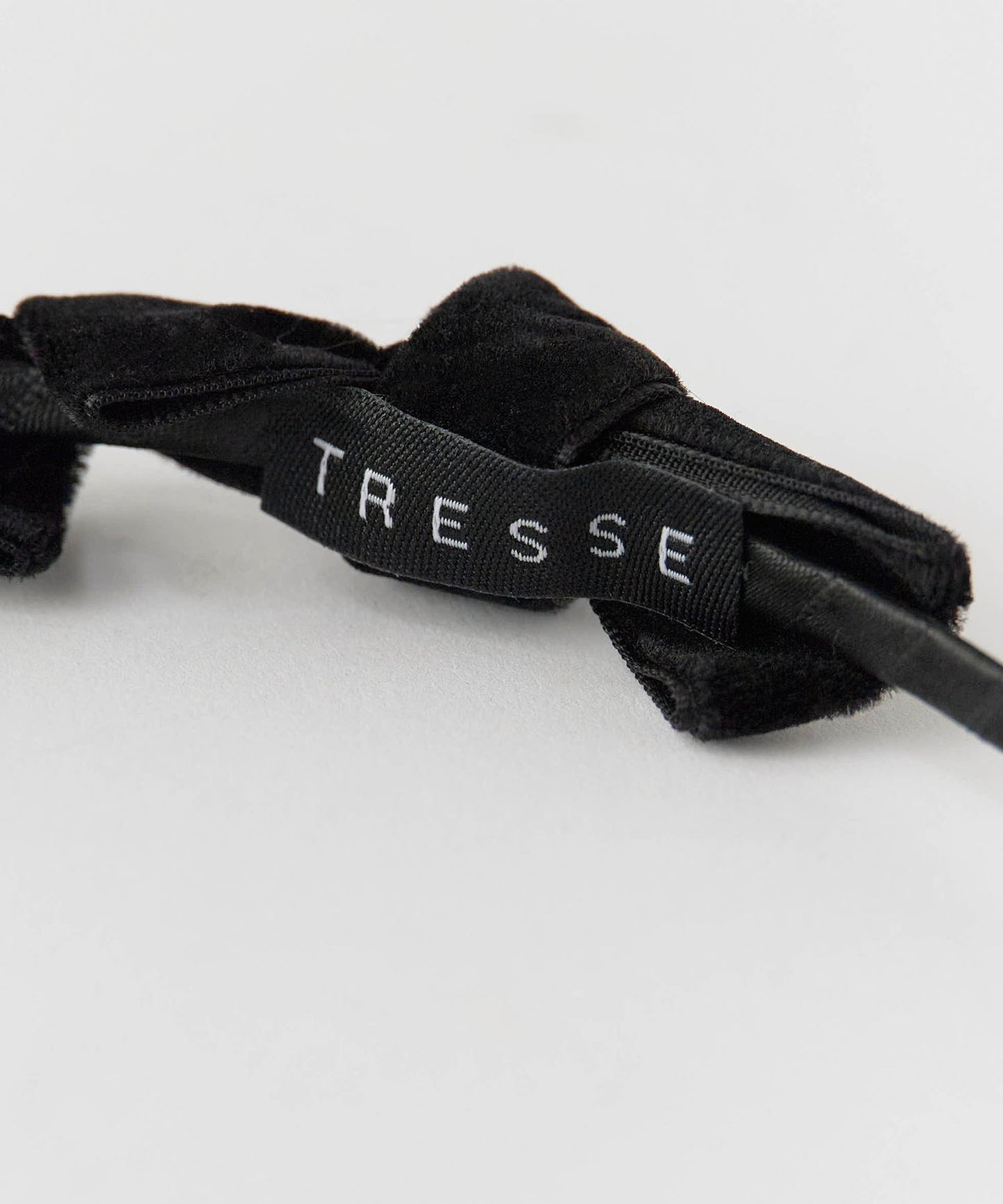 TRESSE / Ribbon Serre-tete in velvet ベロア カチューシャ