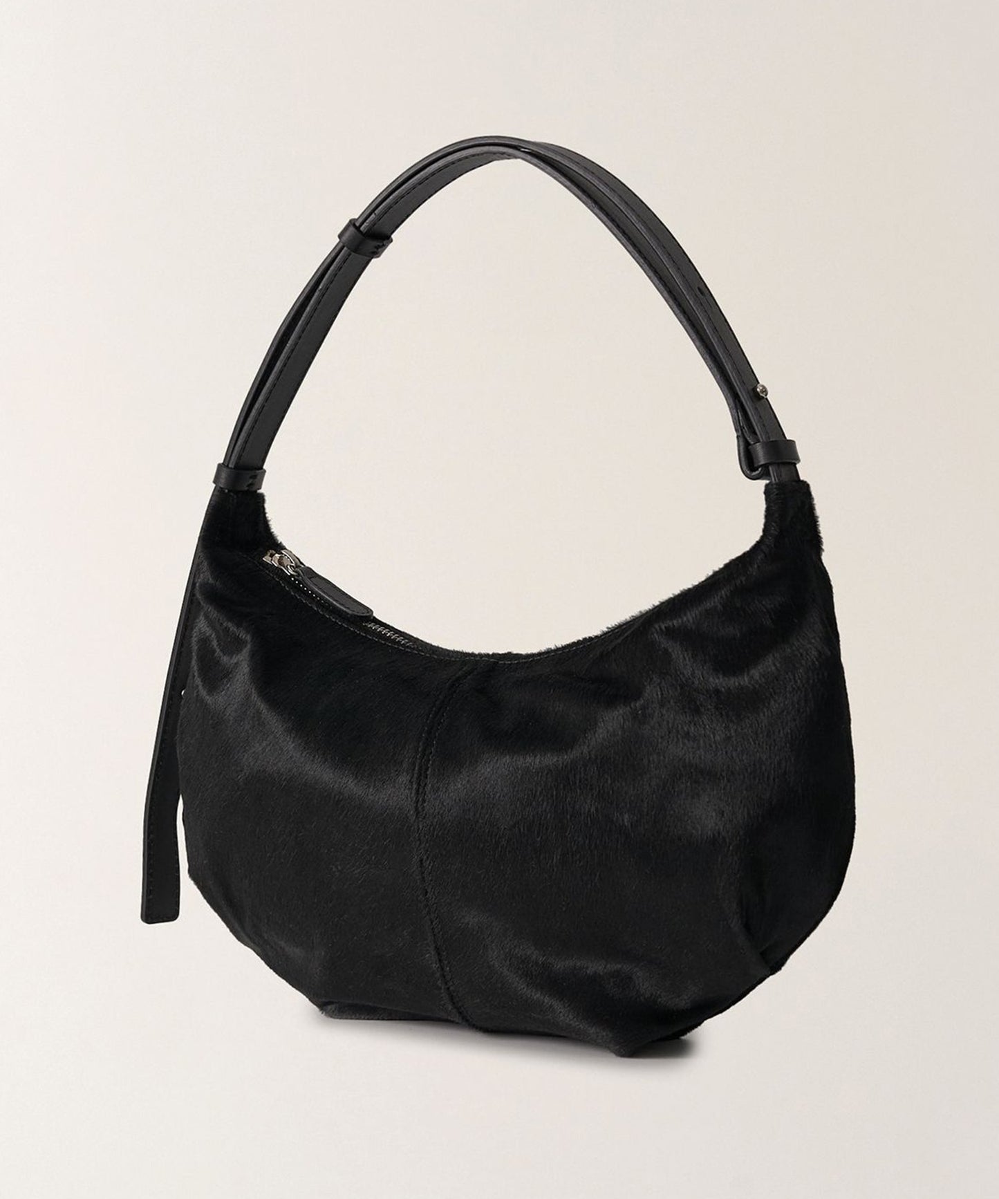 NOTHING WRITTEN / Calf-hair shoulder mini bag ショルダーバッグ