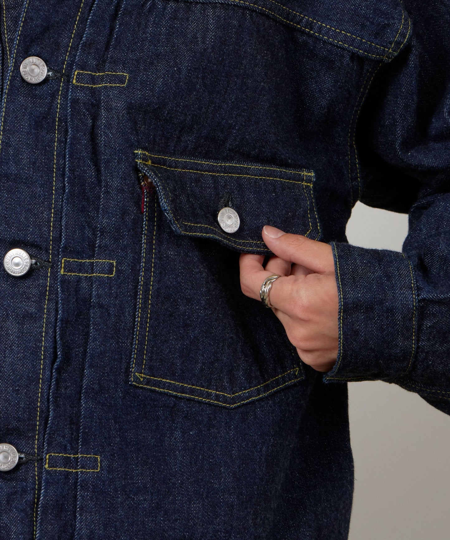 【予約】REMI RELIEF / 12oz SELVEDGE DENIM 1st JKT デニムジャケット