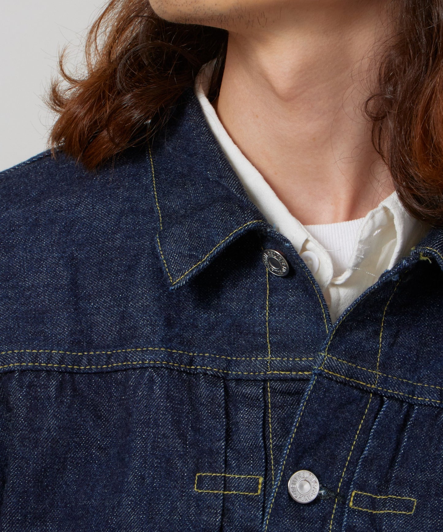 【予約】REMI RELIEF / 12oz SELVEDGE DENIM 1st JKT デニムジャケット
