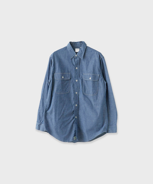 orSlow / CHAMBRAY WORK SHIR