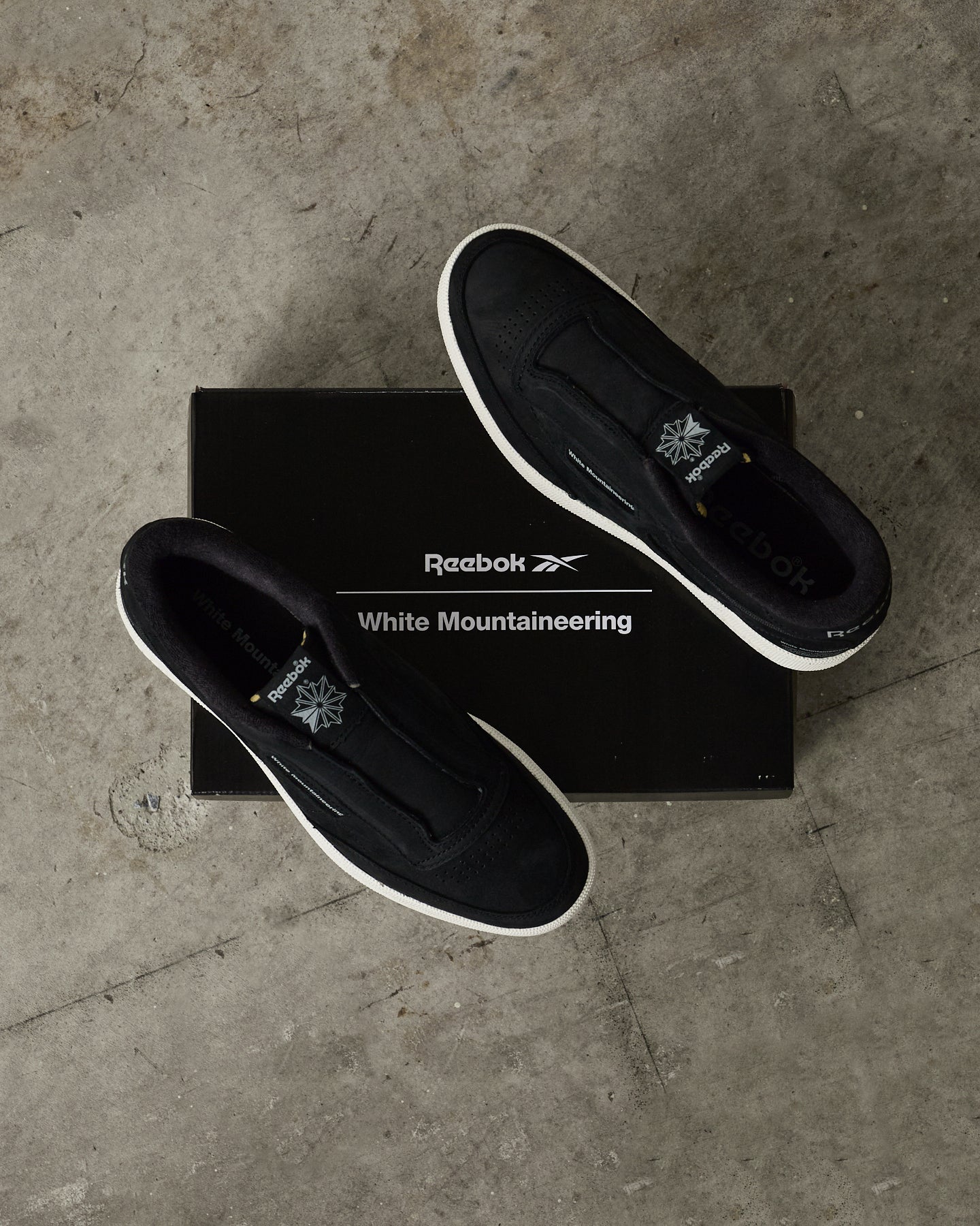 White Mountaineering×REEBOK  CLUB C 85 VINTAGE SLIP-ON