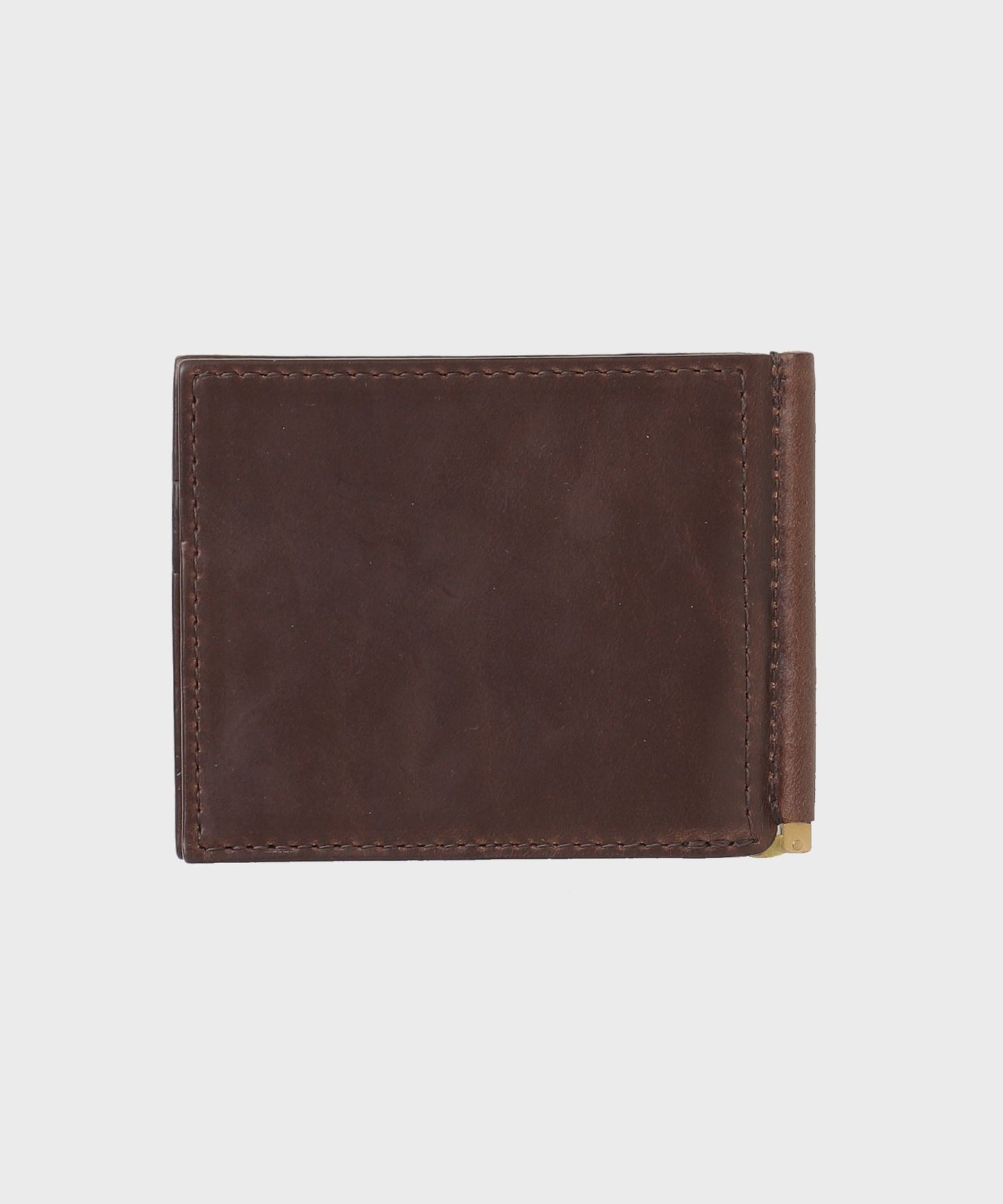 MR.OLIVE / HORWEEN CHROMEXCEL LEATHER MONEY CLIP WALLET