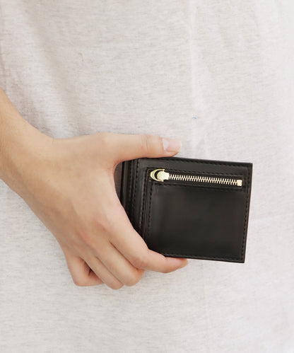 MR.OLIVE / HORWEEN CHROMEXCEL LEATHER MONEY CLIP WALLET