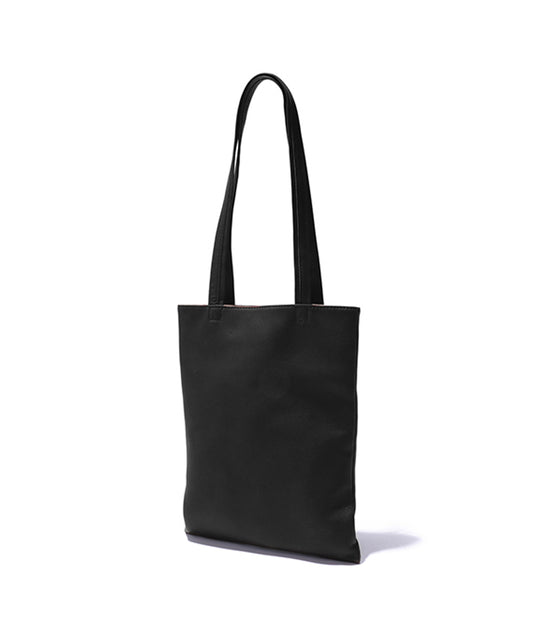 MR.OLIVE / WATERPROOF WASHABLE LEATHER FLAT TOTE BAG