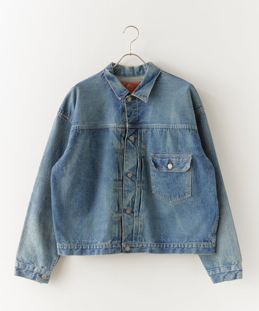orslow / TYPE1 40'S PLEATED FRONT BLOUSE USED WASH