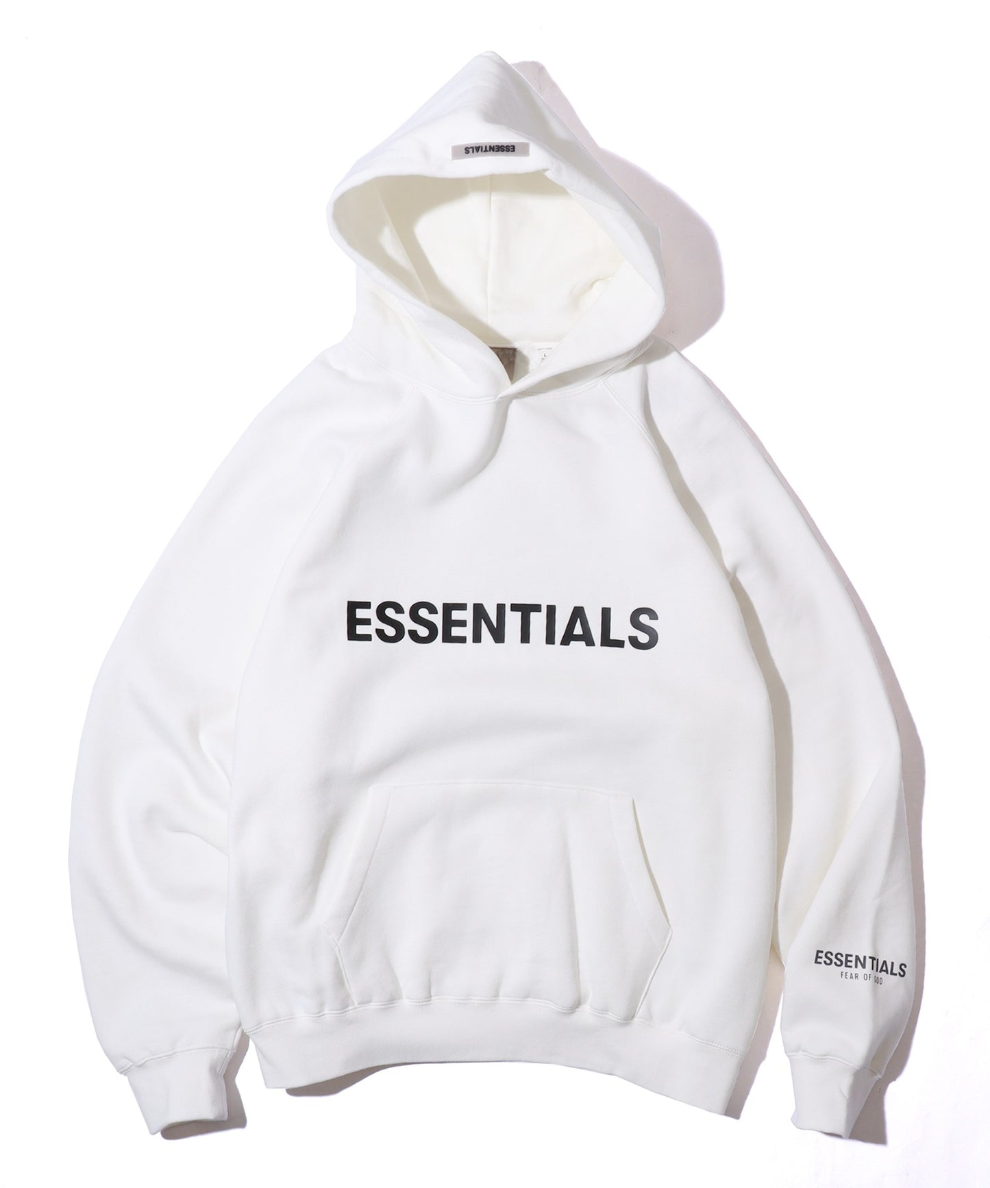 FOG ESSENTIALS / FRONT LOGO BOXY PULLOVER HOODIE