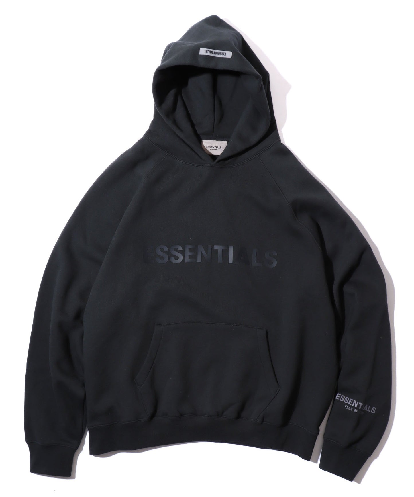 FOG ESSENTIALS / FRONT LOGO BOXY PULLOVER HOODIE