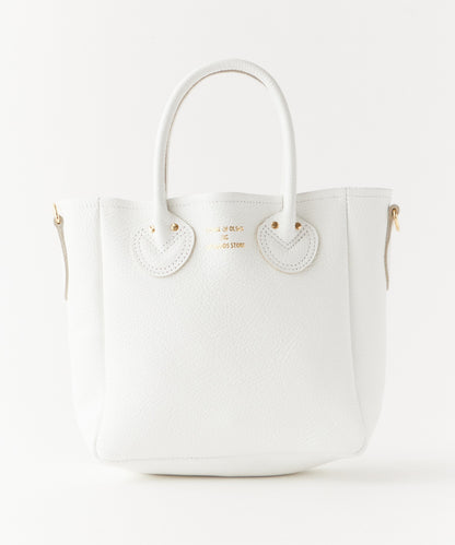 YOUNG & OLSEN / EMBOSSED LEATHER D TOTE S レザー ハンドバッグ レザーバッグ
