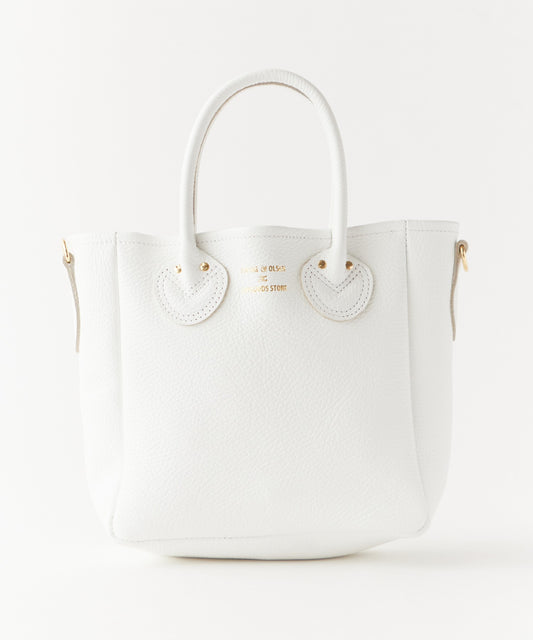 YOUNG & OLSEN / EMBOSSED LEATHER D TOTE S レザー ハンドバッグ レザーバッグ
