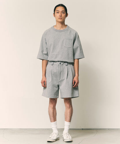 mocT/モクティ STRETCH FLEECE 2TUCK SHORTS M09-4066