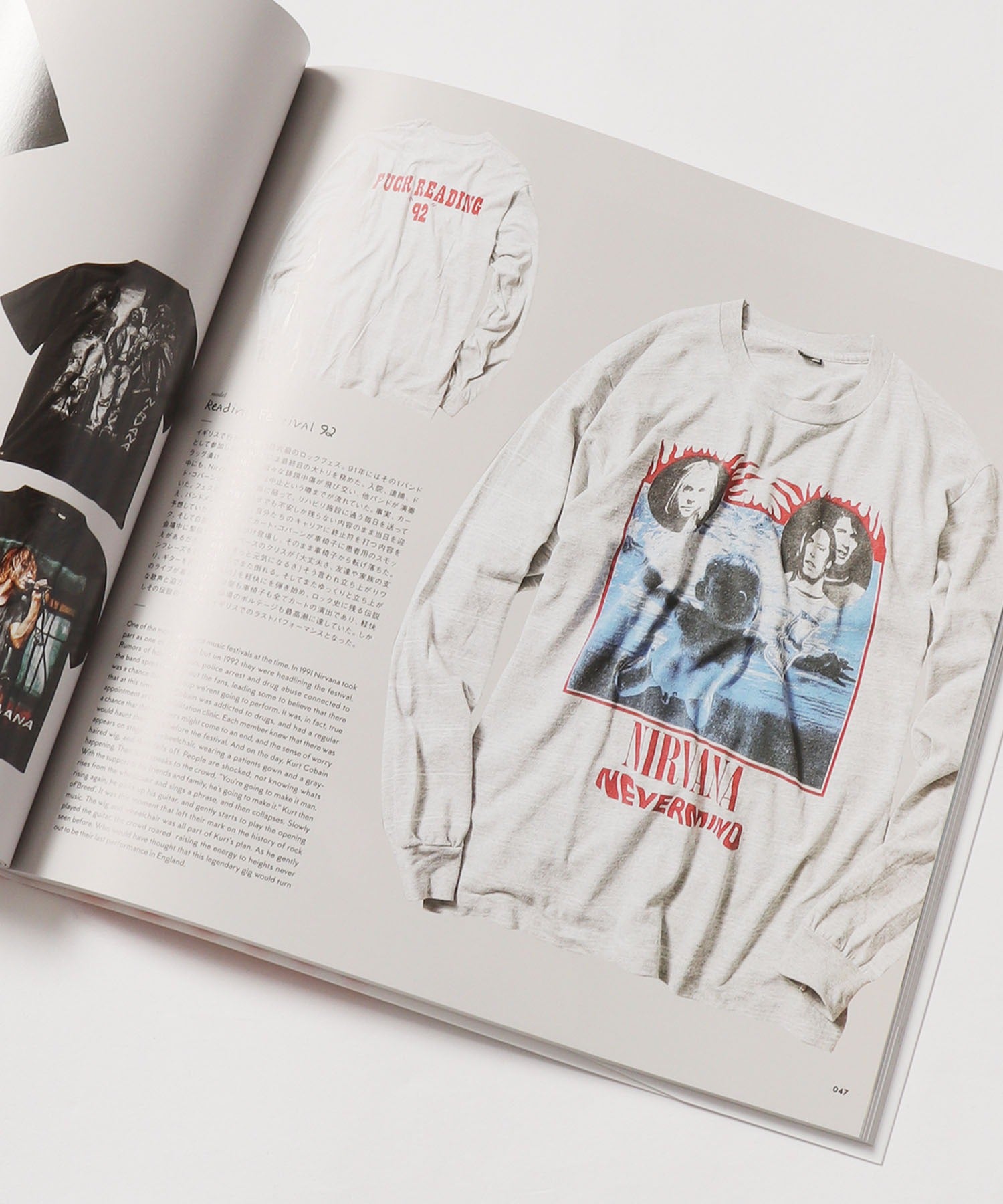 NIRVANA/ニルヴァーナ T-SHIRT BOOK コレクションブック(写真集)