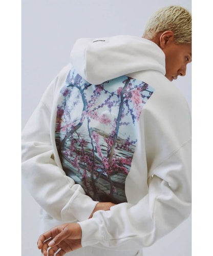 FOG ESSENTIALS / FLOWER PHOTO HOODIE