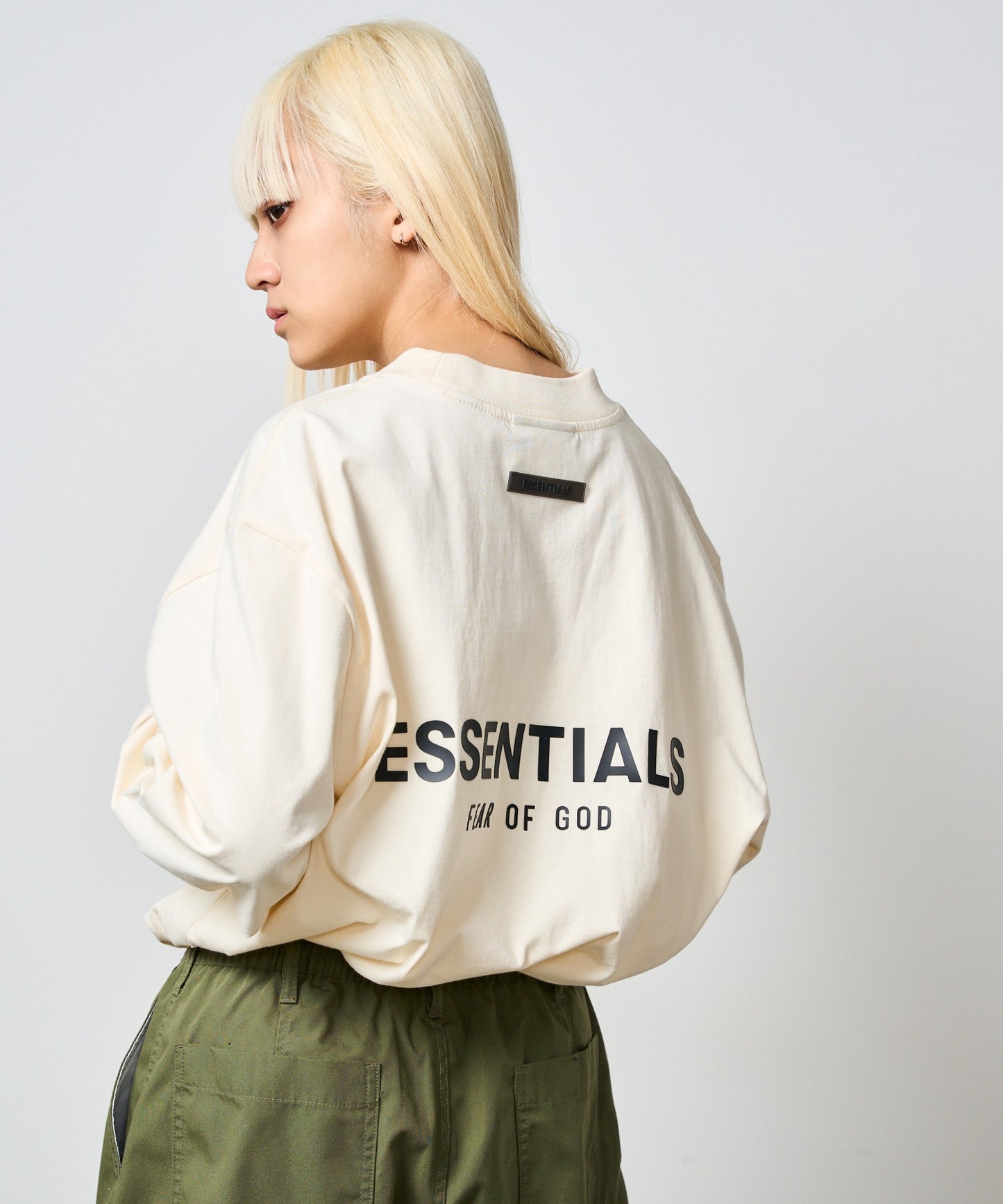 FOG ESSENTIALS / BACK LOGO LS TEE