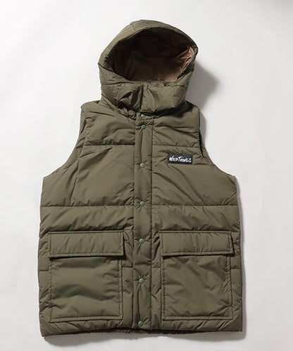 WILD THINGS/ワイルドシングス DACRON HOODED VEST WT22111TJ