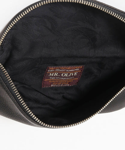 MR.OLIVE / WATER PROOF WASHABLE LEATHER / SMALL BODY BAG