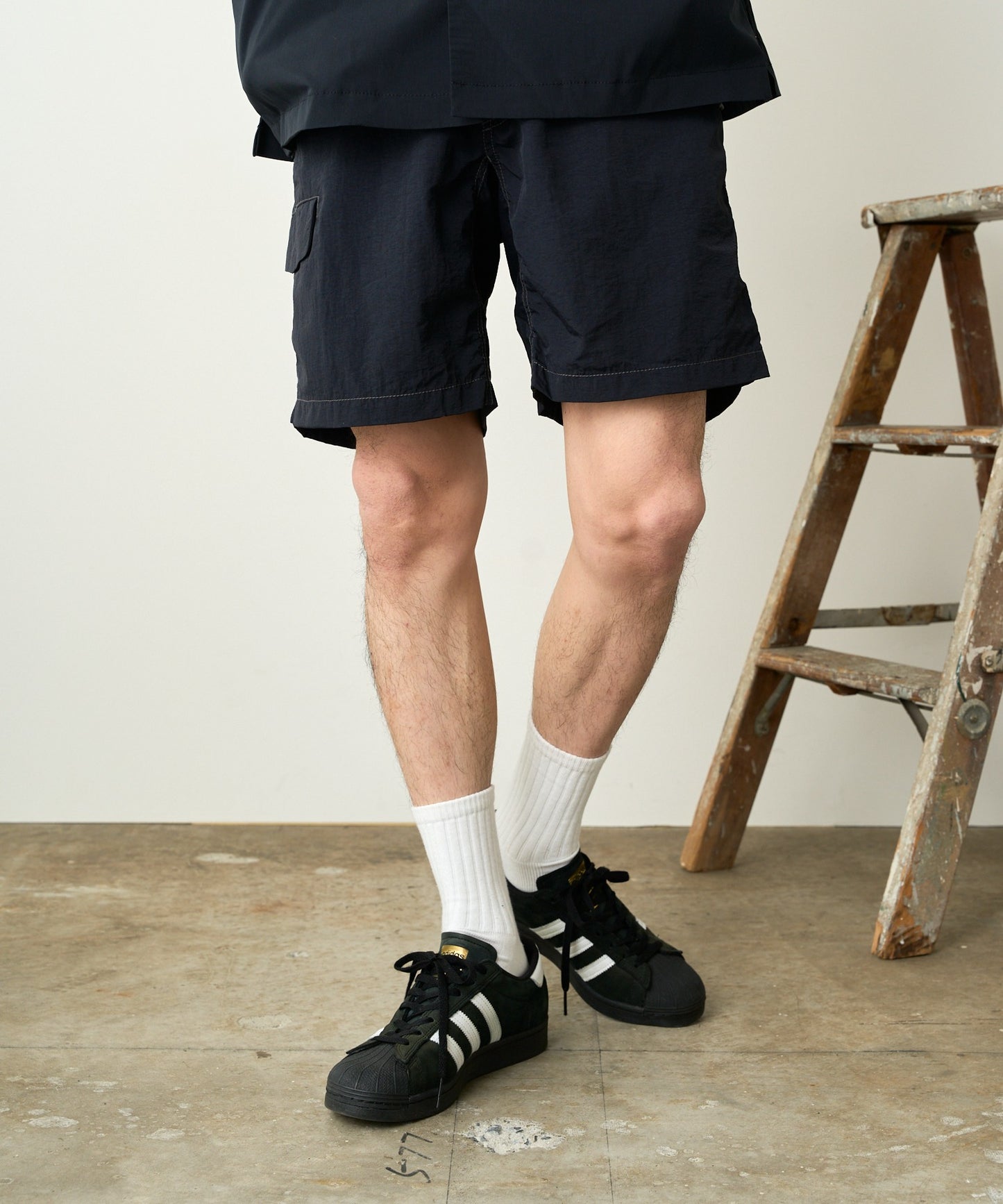 and wander / Ny taffeta hiker short pants