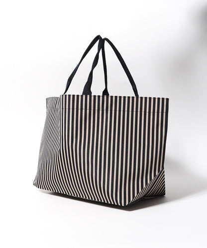 HOLLINGWORTH COUNTRY OUTFITTER/ホリングワース カントリーアウトフィッターズ Web Handle Deckchair Stripe Tote L